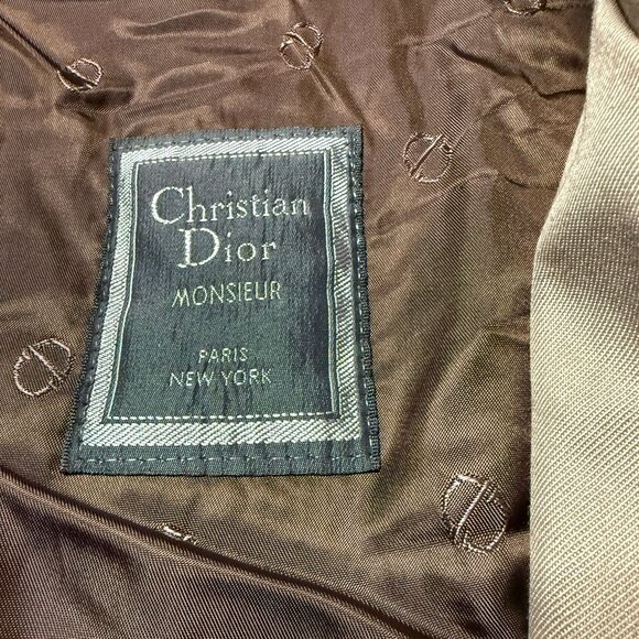 Vintage Authentic Christian Dior Monsieur Trench Coat – 1980s - Picture 4 of 12